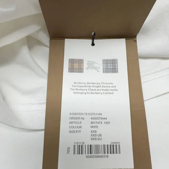 Burberry Burberry Monogram Motif Oversized T-shirt 0079 Size XXS / US 00 / IT 34 - 3 Thumbnail