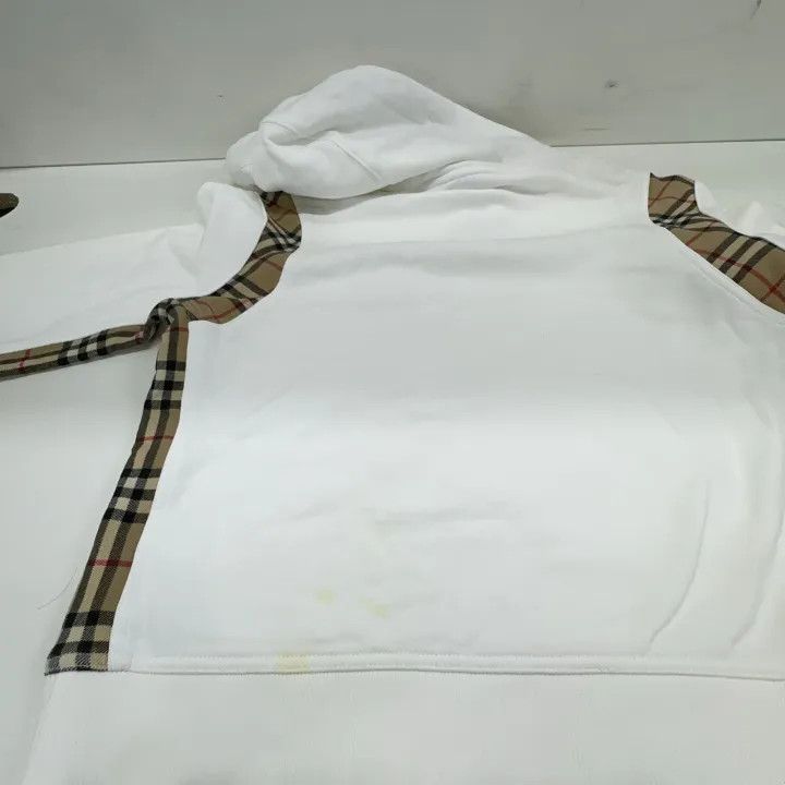 Burberry Burberry Plaid Panel Hoodie for Women 0079 Size XS / US 0-2 / IT 36-38 - 11 Thumbnail
