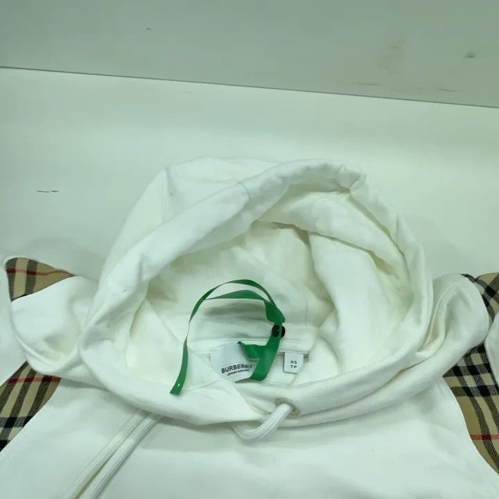 Burberry Burberry Plaid Panel Hoodie for Women 0079 Size XS / US 0-2 / IT 36-38 - 6 Thumbnail