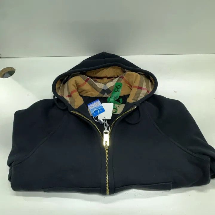 Burberry Burberry Hooded Fleece Jacket for Women 0079 Size S / US 4 / IT 40 - 6 Thumbnail