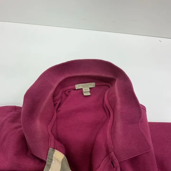 Burberry Burberry Solid Color Embroidered Polo Shirt 0079 Size XL / US 12-14 / IT 48-50 - 6 Thumbnail