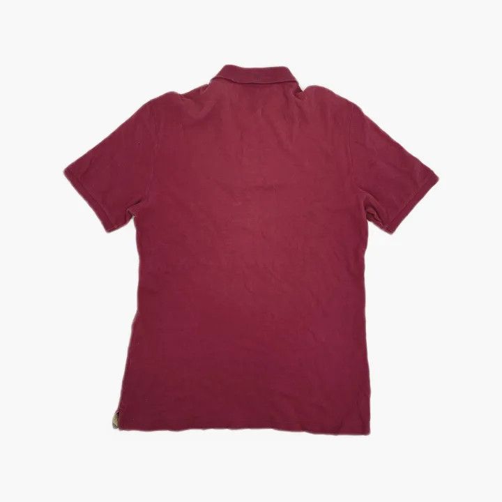 Burberry Burberry Solid Color Embroidered Polo Shirt 0079 Size XL / US 12-14 / IT 48-50 - 3 Thumbnail