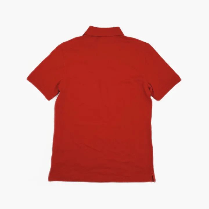 Burberry Burberry Red Embroidered Logo Polo Shirt 0079 Size S / US 4 / IT 40 - 3 Thumbnail