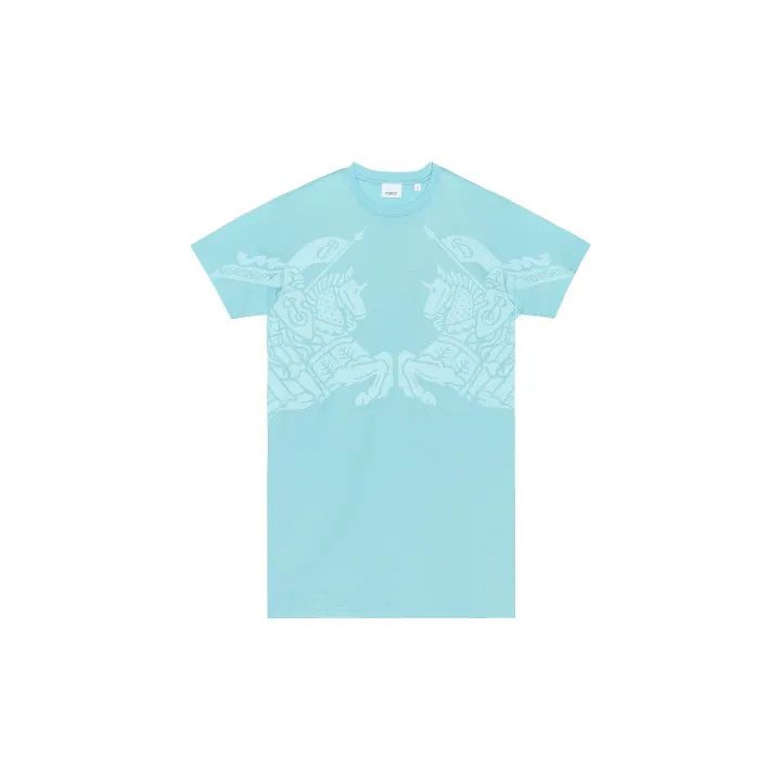 Burberry Burberry SS23 Printed Short Sleeve Dress 0079 Size M / US 6-8 / IT 42-44 - 2 Thumbnail