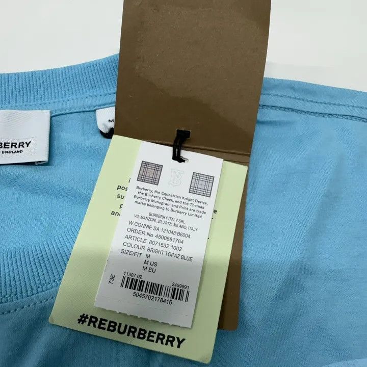 Burberry Burberry SS23 Printed Short Sleeve Dress 0079 Size M / US 6-8 / IT 42-44 - 6 Thumbnail