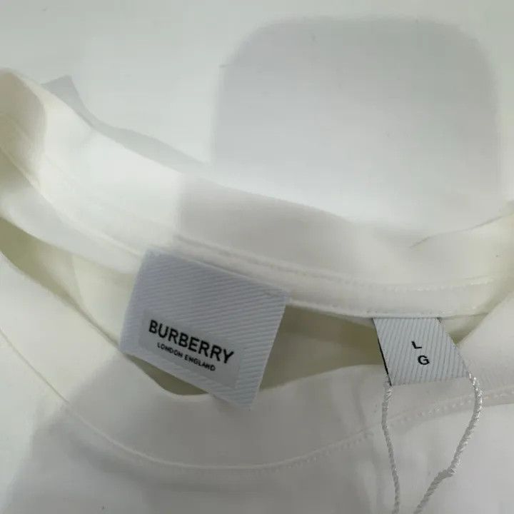 Burberry Burberry FW22 Logo Leaf Print T-Shirt 0079 Size L / US 10 / IT 46 - 6 Thumbnail
