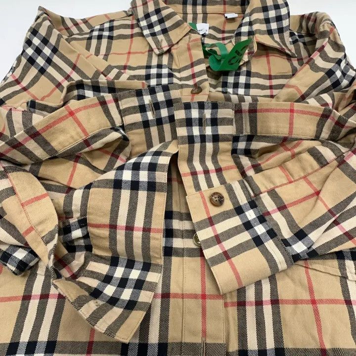 Burberry Burberry Classic Check Long Sleeve Shirt 0079 Size M / US 6-8 / IT 42-44 - 8 Thumbnail