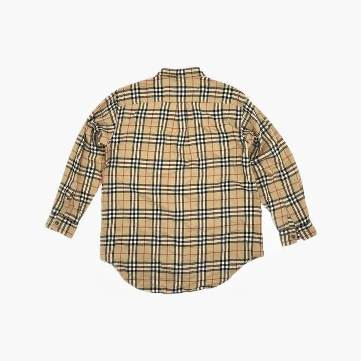 Burberry Burberry Classic Check Long Sleeve Shirt 0079 Size M / US 6-8 / IT 42-44 - 3 Thumbnail