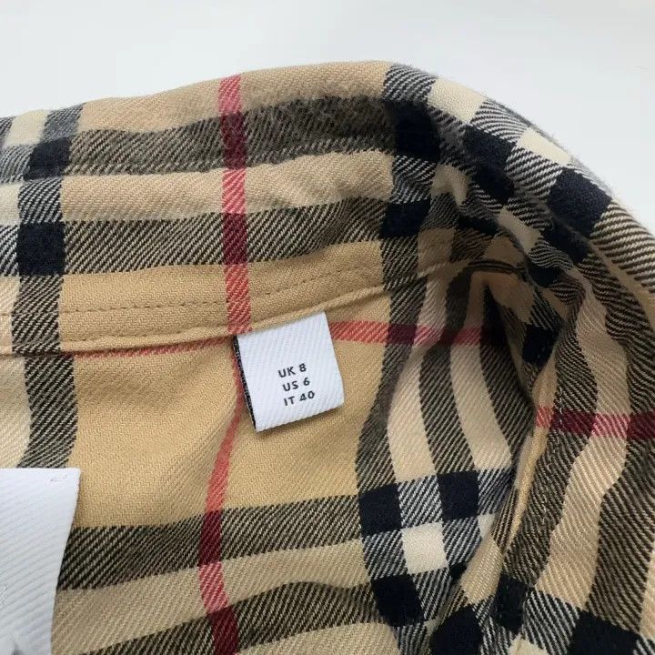 Burberry Burberry Classic Check Long Sleeve Shirt 0079 Size M / US 6-8 / IT 42-44 - 5 Thumbnail