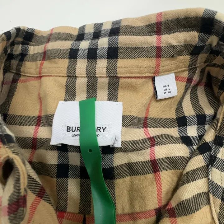 Burberry Burberry Classic Check Long Sleeve Shirt 0079 Size M / US 6-8 / IT 42-44 - 4 Thumbnail