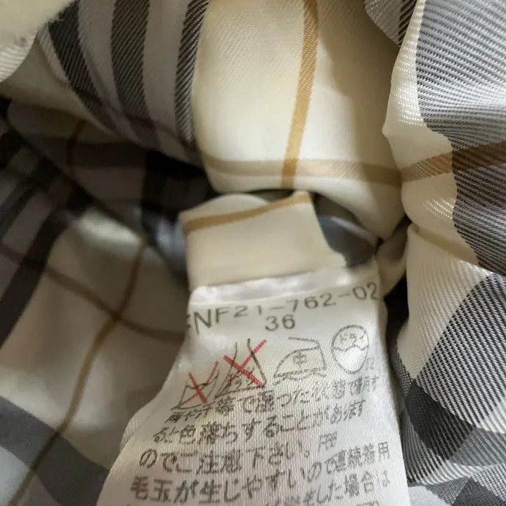 Burberry Burberry Stylish Solid Color Coat 0079 Size S / US 4 / IT 40 - 4 Thumbnail