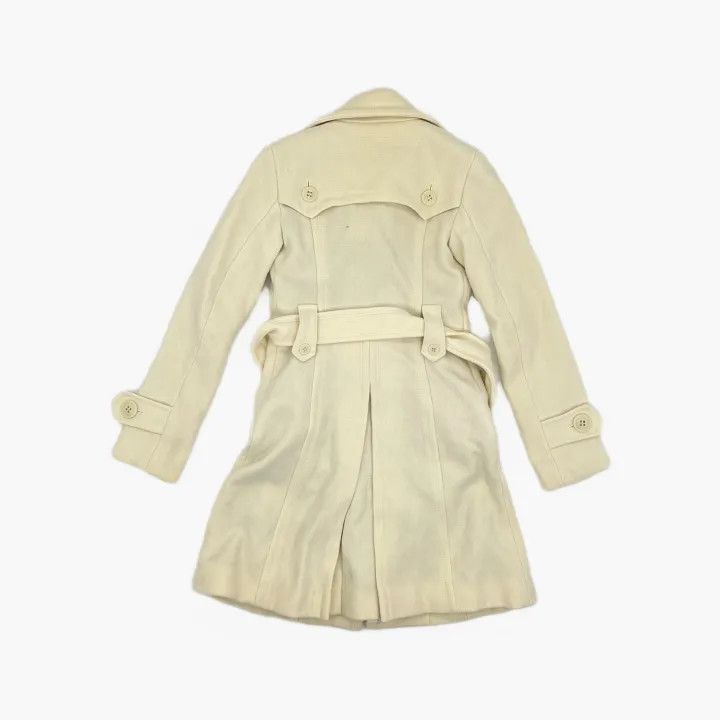 Burberry Burberry Stylish Solid Color Coat 0079 Size S / US 4 / IT 40 - 3 Thumbnail