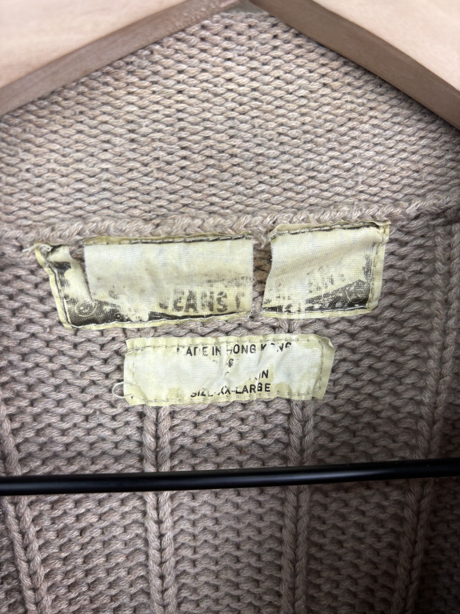Eddie Bauer × Vintage Vintage 90's Knit Eddie Bauer V Neck Striped Pattern Pullover Cardigan Size XL Size US XL / EU 56 / 4 - 3 Thumbnail