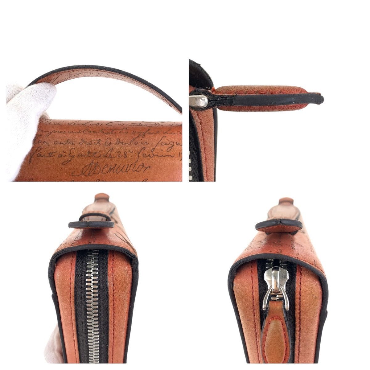 Other Other Berluti Itauba Scritto Leather Long Wallet Leather Long Wallet DUTY FREE for USA Size ONE SIZE - 7 Thumbnail