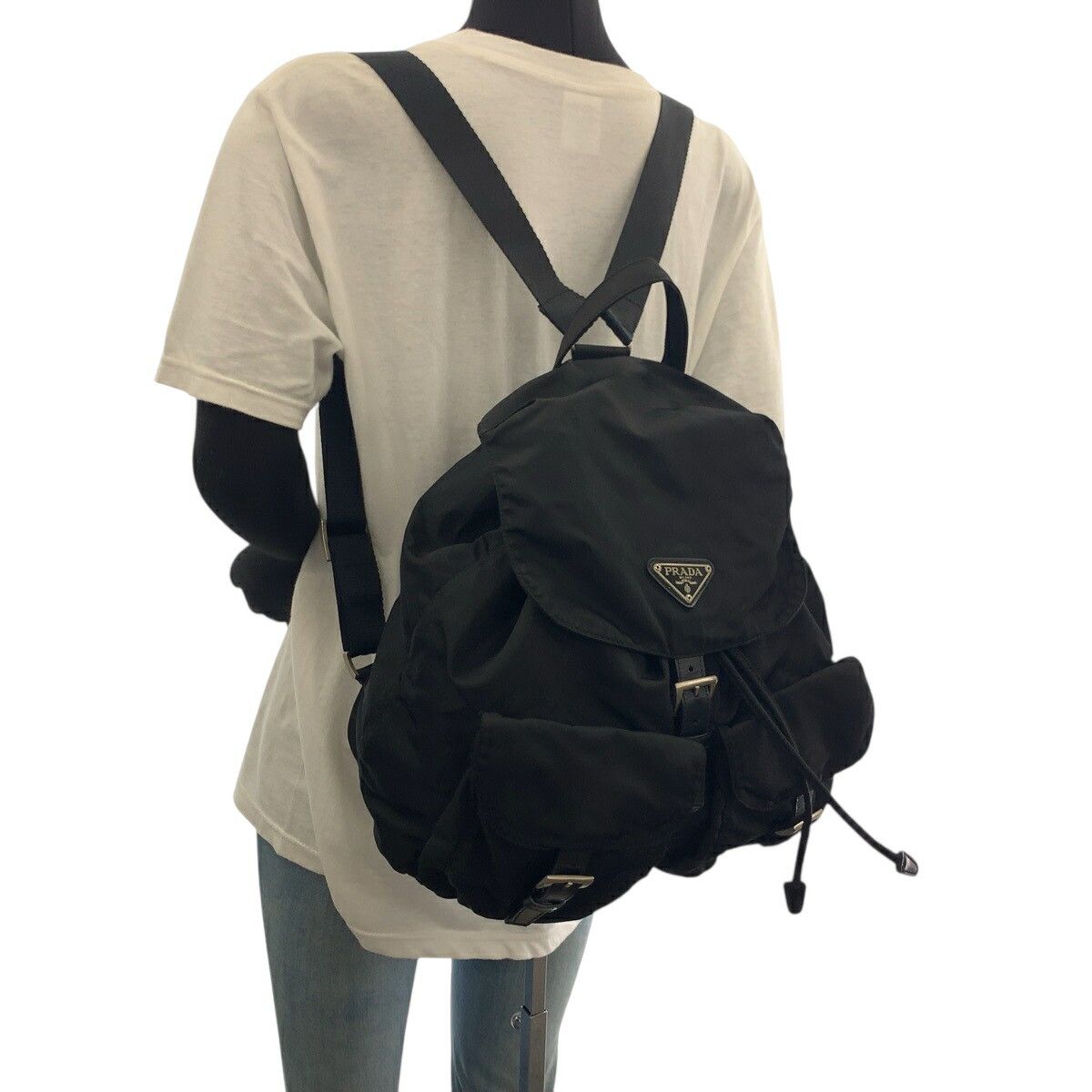 Prada Prada Prada Tessuto Nylon Backpack Others Backpack Size ONE SIZE - 7 Thumbnail