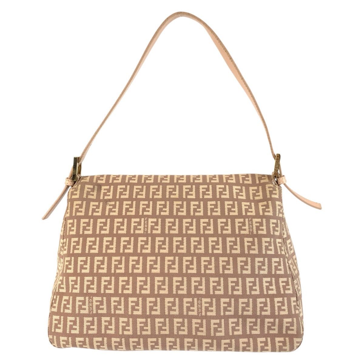 Fendi Fendi Fendi Mamma Baguette Zucchino Canvas Leather Shoulder Bag Canvas Shoulder Bag 8BR001LPN059 DUTY FREE for USA Size ONE SIZE - 2 Thumbnail