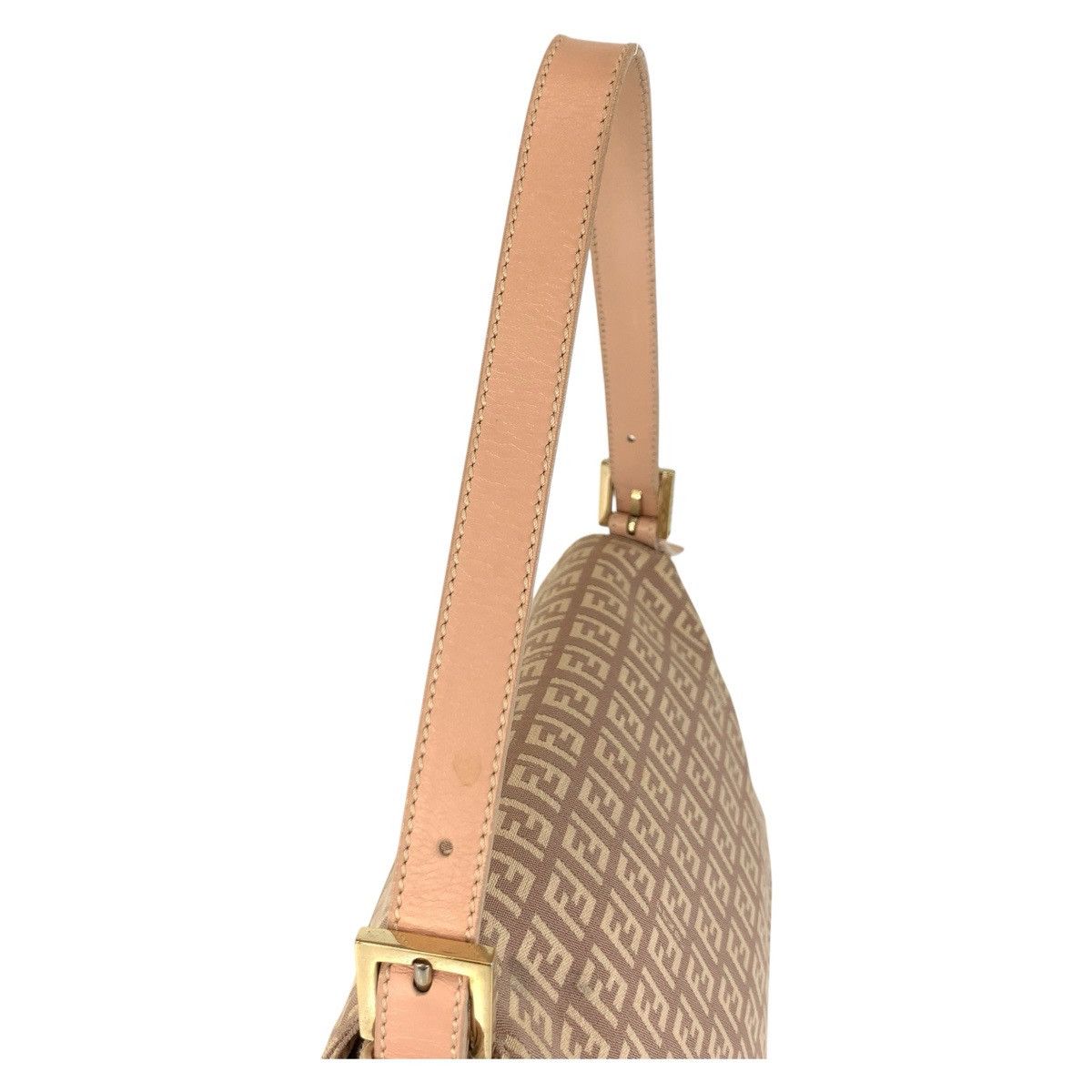 Fendi Fendi Fendi Mamma Baguette Zucchino Canvas Leather Shoulder Bag Canvas Shoulder Bag 8BR001LPN059 DUTY FREE for USA Size ONE SIZE - 8 Thumbnail