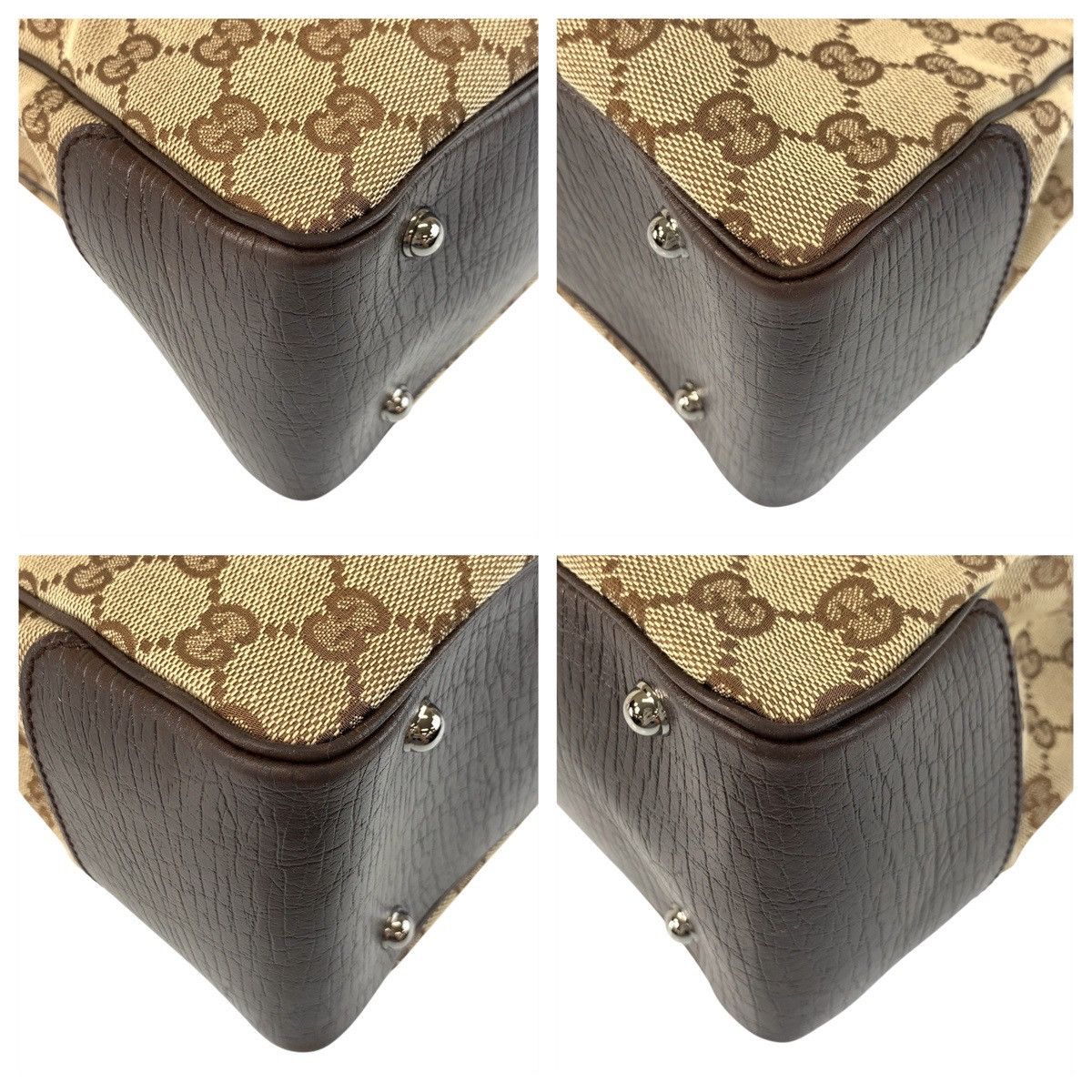 Gucci Gucci Gucci Bamboo GG Canvas 2way bag Canvas Shoulder Bag 112526 DUTY FREE for USA Size ONE SIZE - 3 Thumbnail