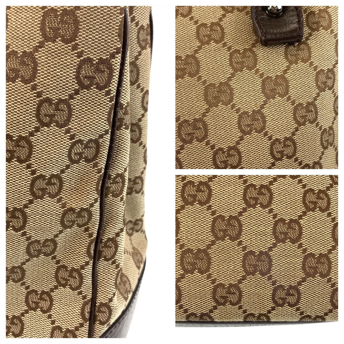 Gucci Gucci Gucci Bamboo GG Canvas 2way bag Canvas Shoulder Bag 112526 DUTY FREE for USA Size ONE SIZE - 5 Thumbnail