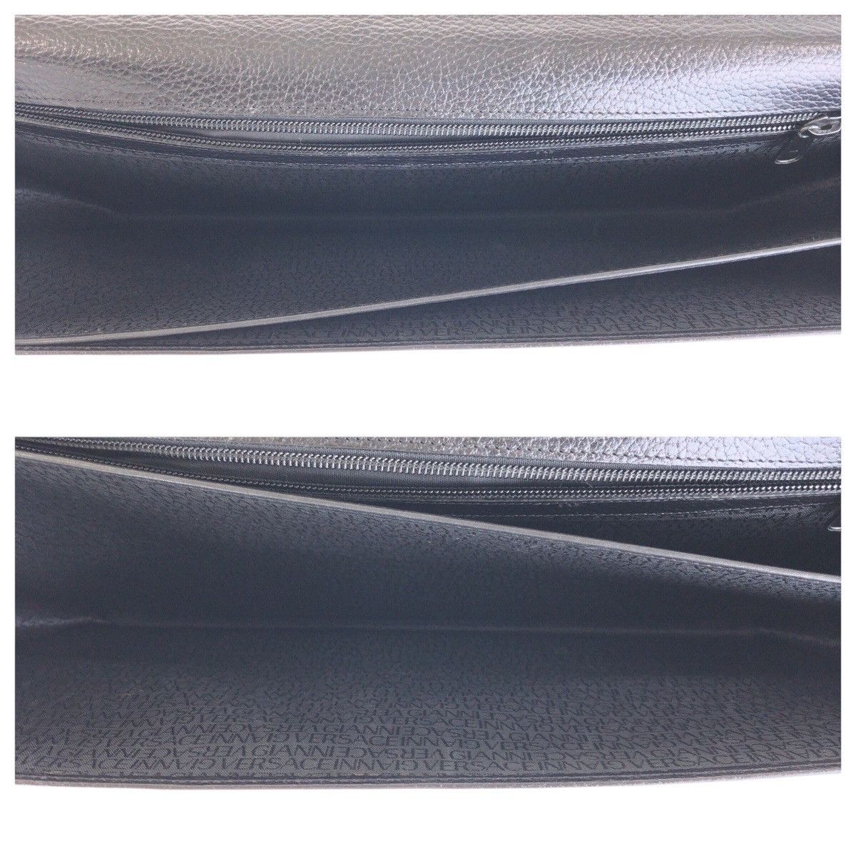 Versace Gianni Versace Medusa Leather Briefcase Leather Business Bag DUTY FREE for USA
