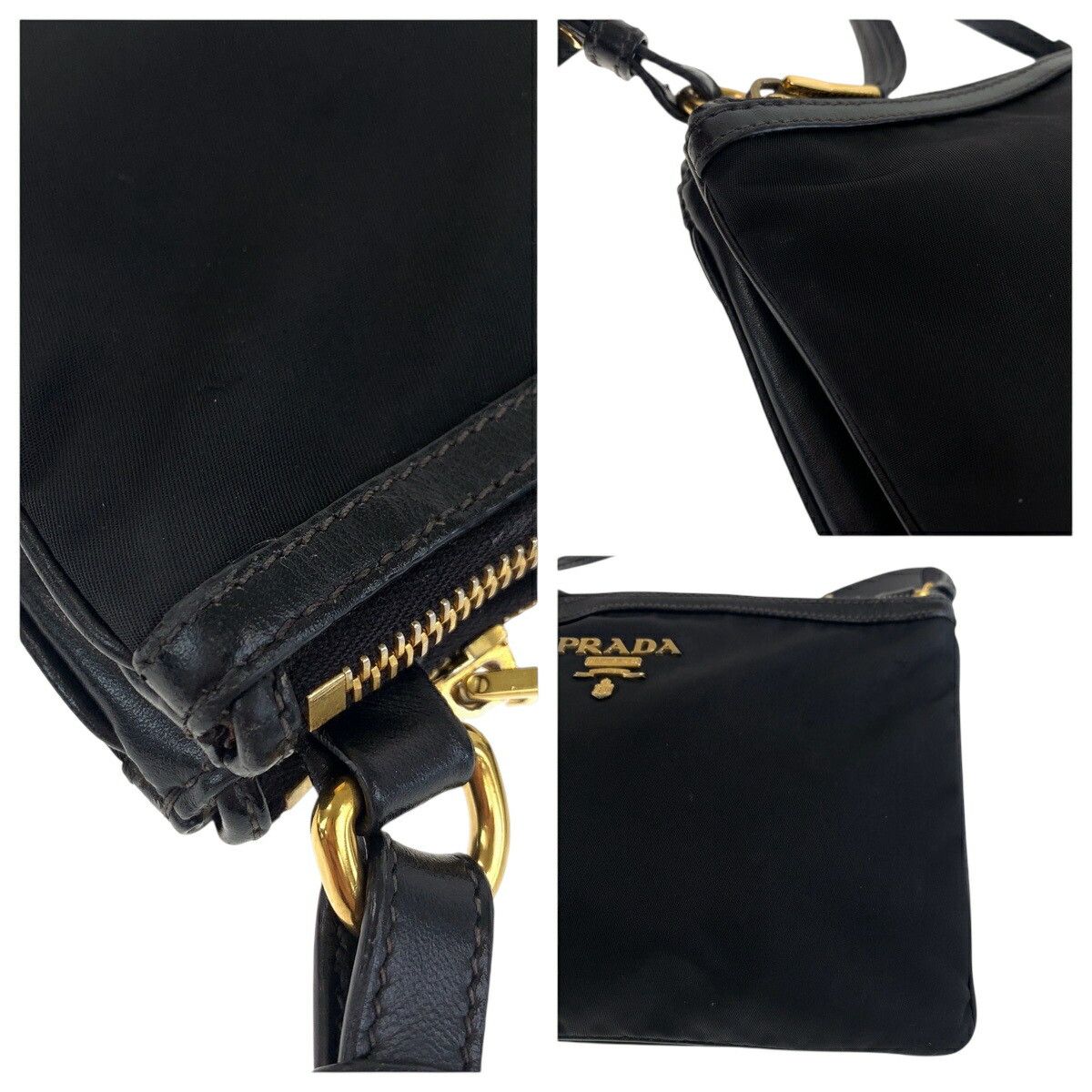 Prada Prada Prada 1BH046 Tessuto Nylon Shoulder Bag Others Shoulder Bag 1BH046 DUTY FREE for USA Size ONE SIZE - 6 Thumbnail