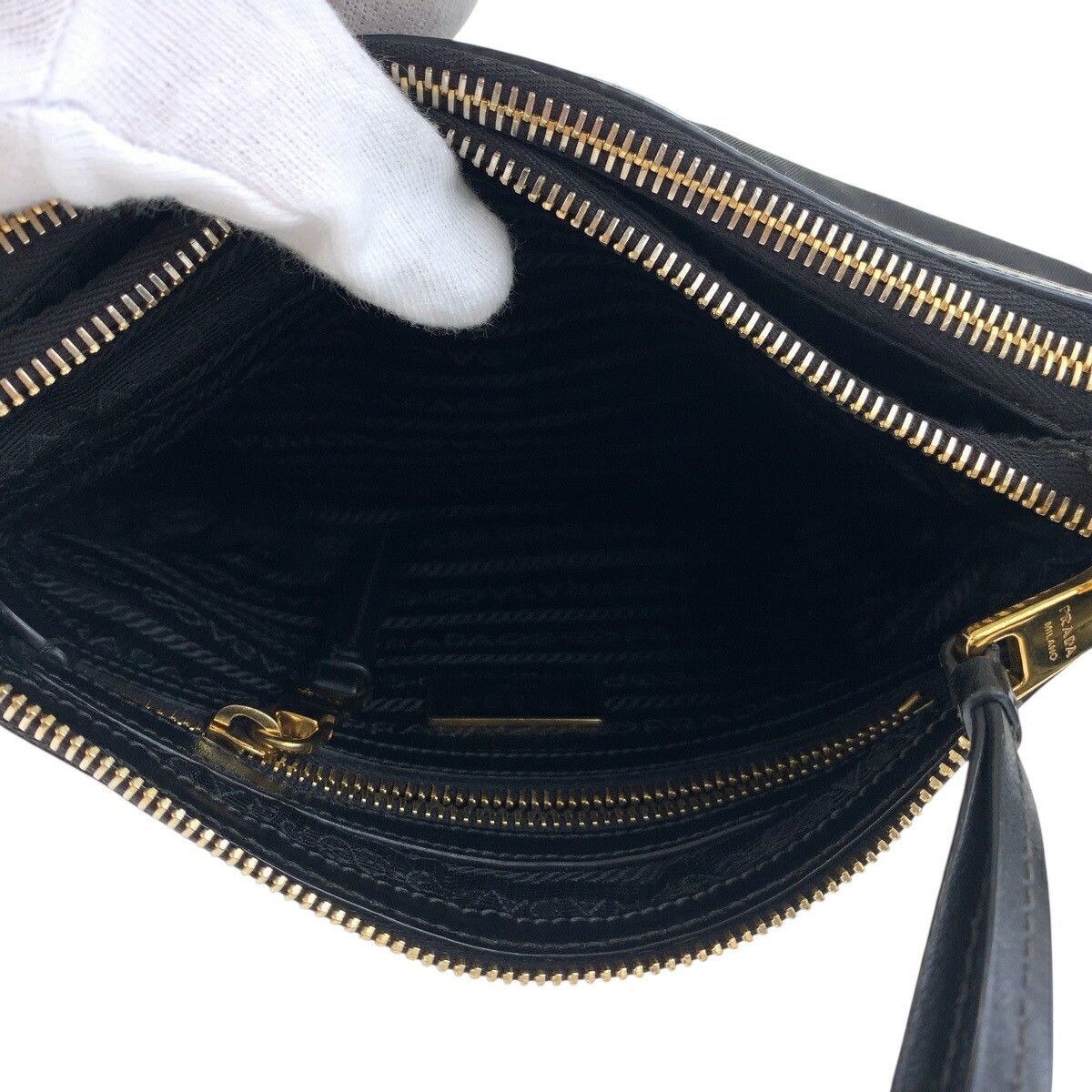 Prada Prada Prada 1BH046 Tessuto Nylon Shoulder Bag Others Shoulder Bag 1BH046 DUTY FREE for USA Size ONE SIZE - 9 Thumbnail