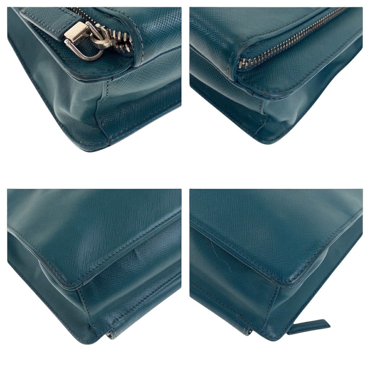 Prada Prada Prada Saffiano Leather Business Bag Leather Business Bag DUTY FREE for USA Size ONE SIZE - 3 Thumbnail