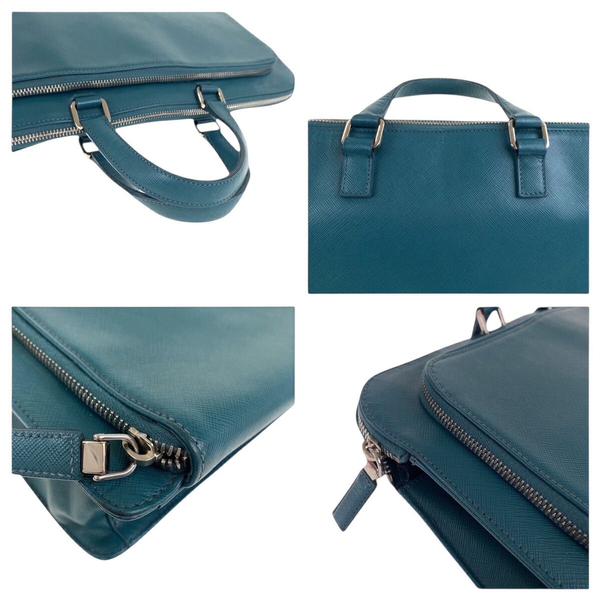 Prada Prada Prada Saffiano Leather Business Bag Leather Business Bag DUTY FREE for USA Size ONE SIZE - 5 Thumbnail