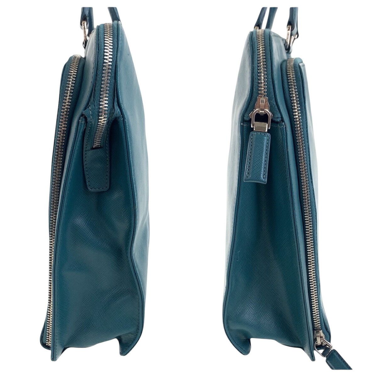 Prada Prada Prada Saffiano Leather Business Bag Leather Business Bag DUTY FREE for USA Size ONE SIZE - 8 Thumbnail