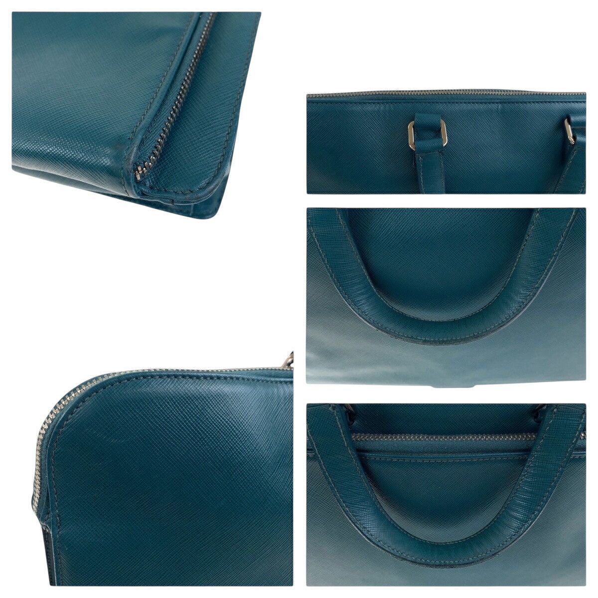 Prada Prada Prada Saffiano Leather Business Bag Leather Business Bag DUTY FREE for USA Size ONE SIZE - 6 Thumbnail