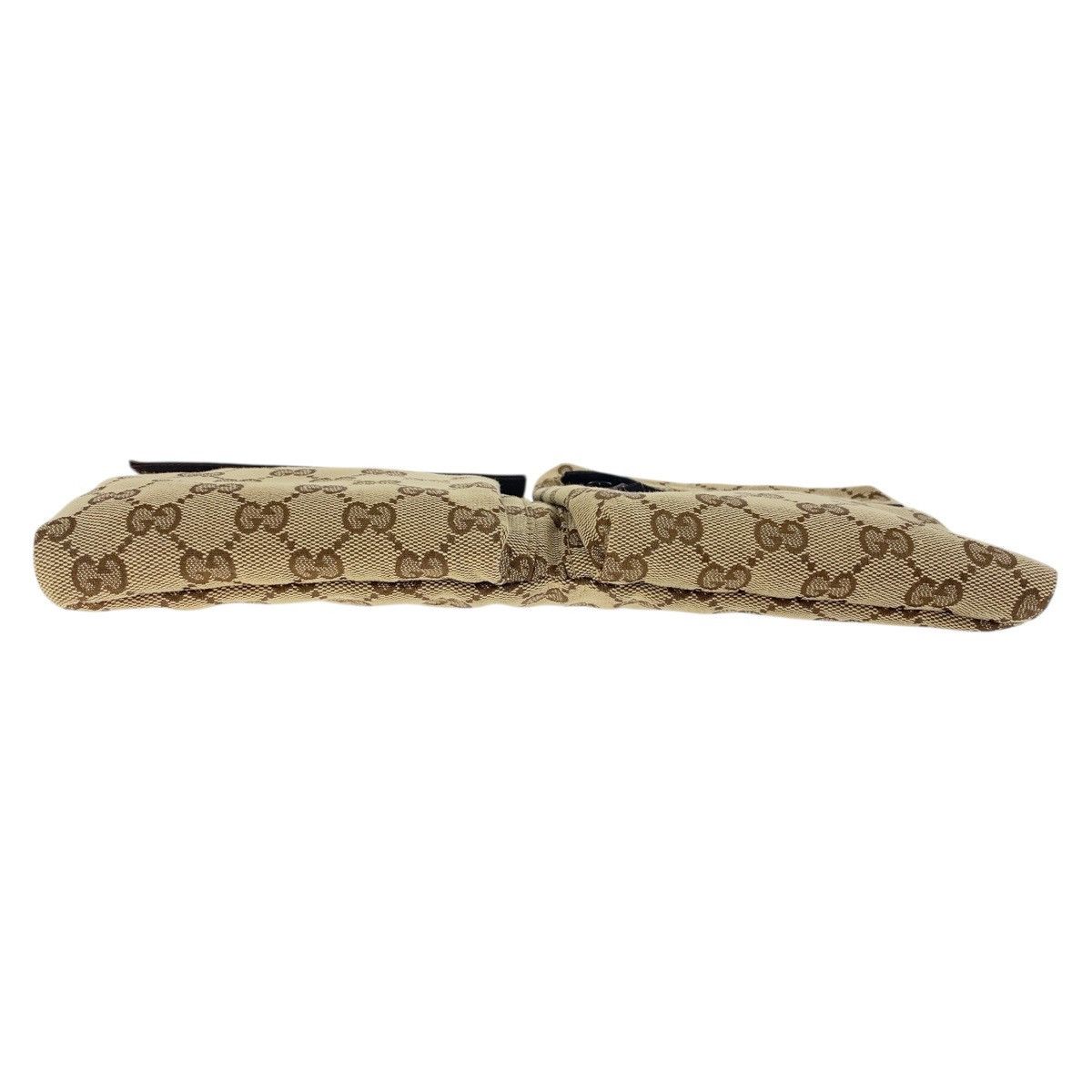Gucci Gucci Gucci GG Canvas Leather Waist Bag Canvas Belt Bag 28566 DUTY FREE for USA Size ONE SIZE - 7 Thumbnail