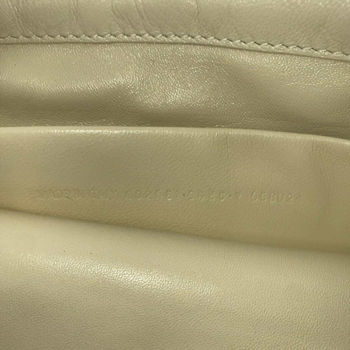 Balenciaga Balenciaga Balenciaga Shearling Logo Shearling Clutch Bag Natural Material Clutch Bag 492681 DUTY FREE for USA Size ONE SIZE - 5 Thumbnail