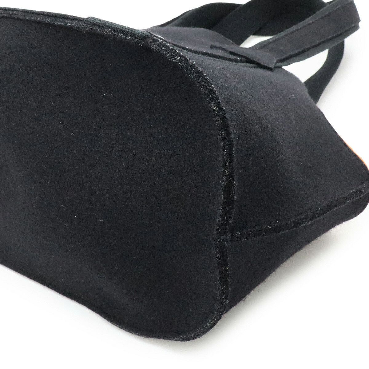 Hermes Hermes Patapon Dog Carry Felt Leather Shoulder Bag Leather Pet Bag Womenswear