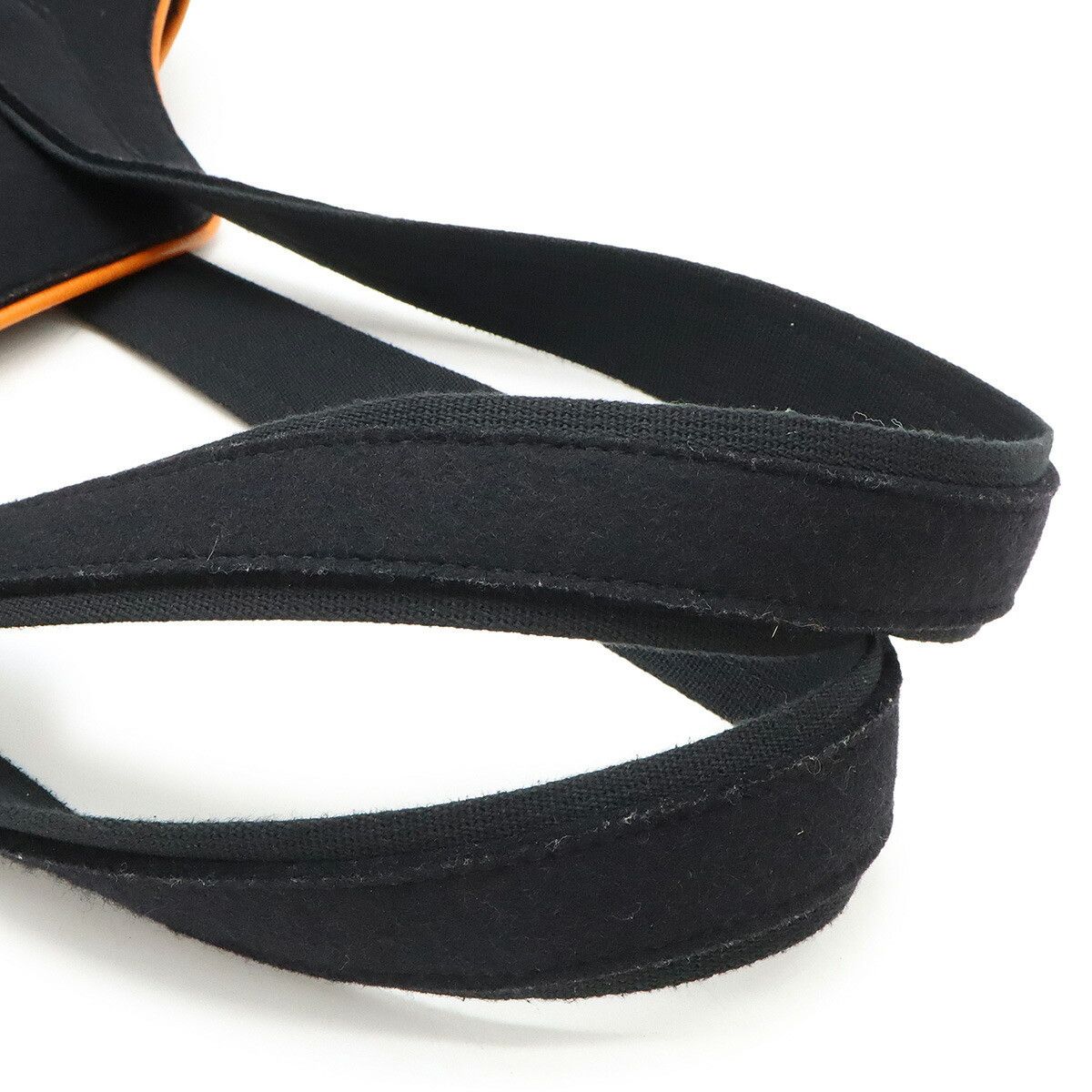 Hermes Hermes Patapon Dog Carry Felt Leather Shoulder Bag Leather Pet Bag Womenswear