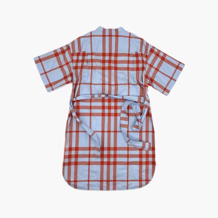 Burberry Burberry Plaid Print Short Sleeve Dress 0079 Size M / US 6-8 / IT 42-44 - 3 Thumbnail