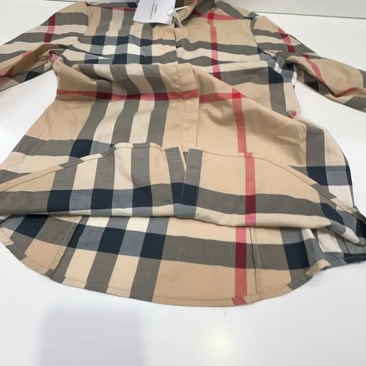 Burberry Burberry Check Pattern Long Sleeve Shirt 0079 Size S / US 4 / IT 40 - 7 Thumbnail