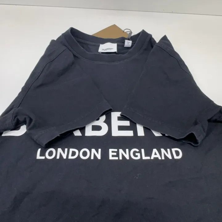 Burberry Burberry Logo Black Short Sleeve T-Shirt 0079 Size XS / US 0-2 / IT 36-38 - 16 Thumbnail