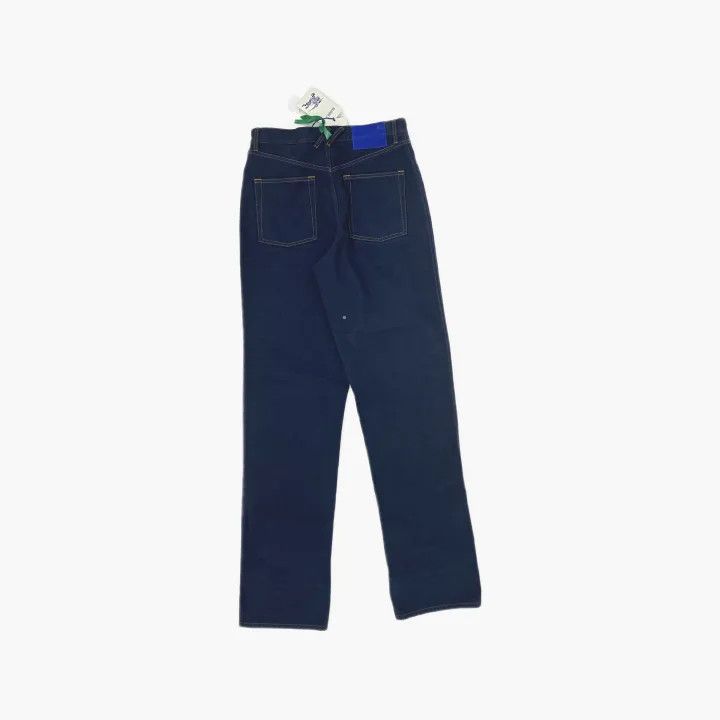 Burberry Women's Blue Straight Leg Jeans 0079