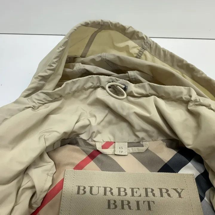 Burberry Burberry Casual Solid Color Hooded Jacket 0079 Size XS / US 0-2 / IT 36-38 - 5 Thumbnail