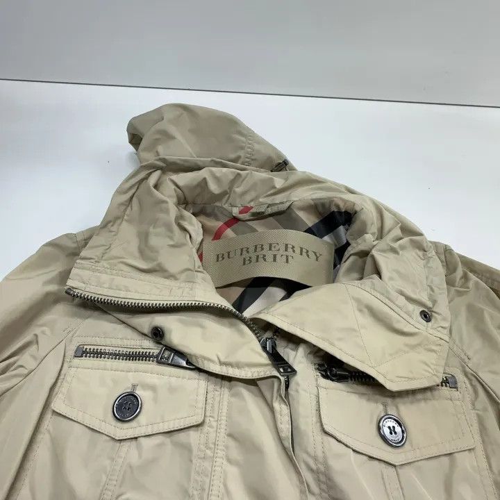 Burberry Burberry Casual Solid Color Hooded Jacket 0079 Size XS / US 0-2 / IT 36-38 - 6 Thumbnail