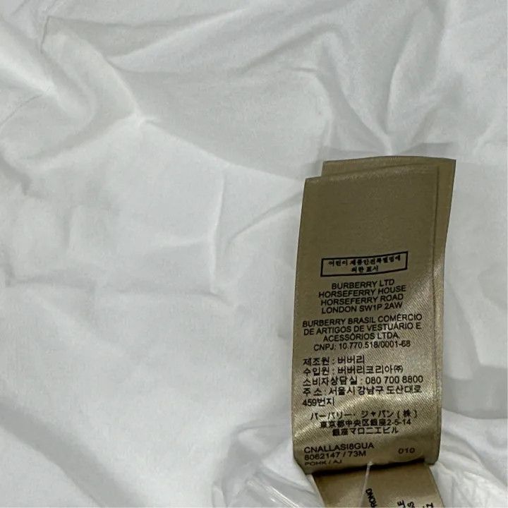 Burberry Burberry Casual Solid Button-Down Shirt for Women 0079 Size M / US 6-8 / IT 42-44 - 2 Thumbnail