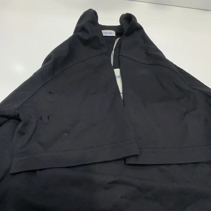 Burberry Burberry Black Logo Print Short Sleeve T-Shirt 0079 Size S / US 4 / IT 40 - 13 Thumbnail
