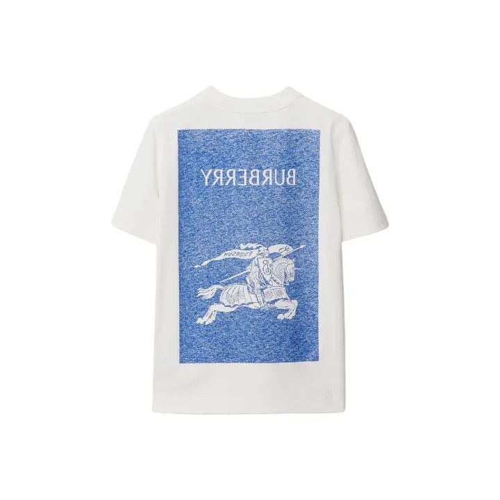 Burberry Burberry Logo Print Short Sleeve T-Shirt 0079 Size S / US 4 / IT 40 - 2 Thumbnail