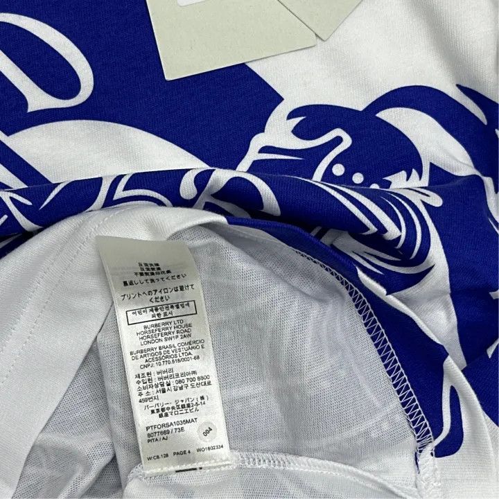 Burberry Burberry Equestrian Print Long Sleeve T-Shirt 0079 Size XS / US 0-2 / IT 36-38 - 3 Thumbnail