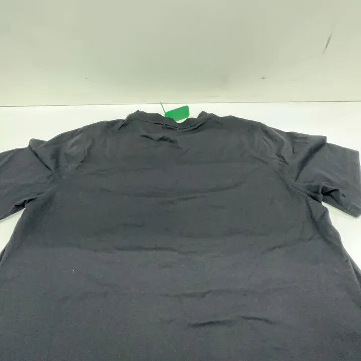Burberry Burberry Black Logo Print Short Sleeve T-Shirt 0079 Size L / US 10 / IT 46 - 7 Thumbnail