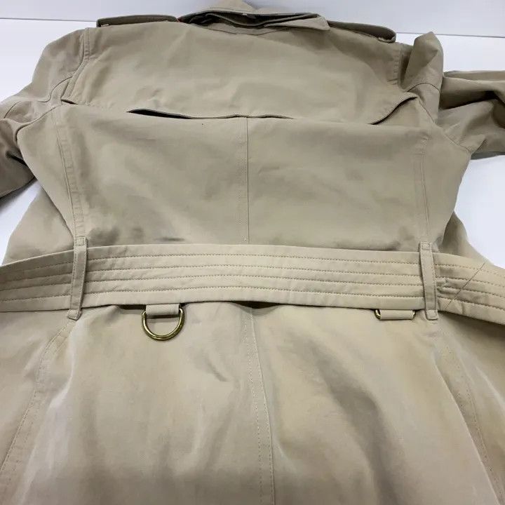 Burberry Burberry Double-Breasted Long Coat in Beige 0079 Size M / US 6-8 / IT 42-44 - 9 Thumbnail