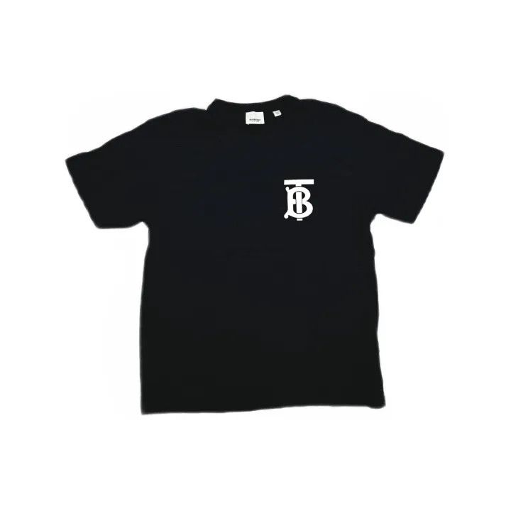 Burberry Burberry Black Logo Print T-Shirt for Women 0079 Size XS / US 0-2 / IT 36-38 - 2 Thumbnail