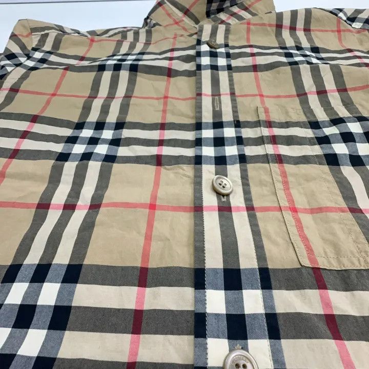 Burberry Burberry Classic Zebra Embroidered Check Long Sleeve Shirt 0079 Size S / US 4 / IT 40 - 8 Thumbnail
