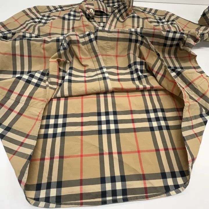 Burberry Burberry Classic Check Long Sleeve Shirt 0079 Size M / US 6-8 / IT 42-44 - 8 Thumbnail