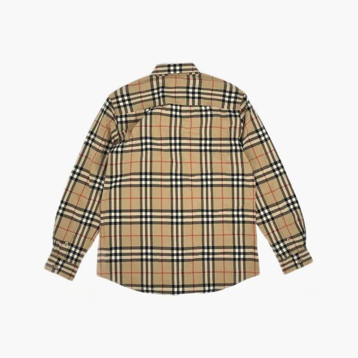 Burberry Burberry Classic Check Long Sleeve Shirt 0079 Size M / US 6-8 / IT 42-44 - 3 Thumbnail